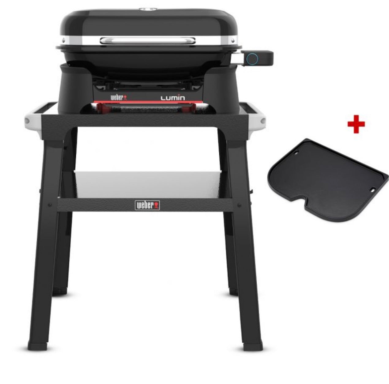 WEBER ELEKTROGRILL LUMIN MIT STAND + GRATIS GRILLPLATTE(2026)