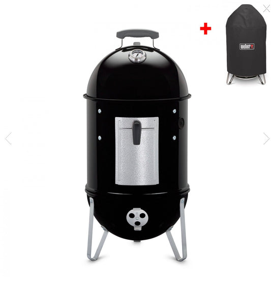 WEBER SMOKEY MOUNTAIN COOKER 47 CM + INKLUSIVE ABDECKHAUBE
