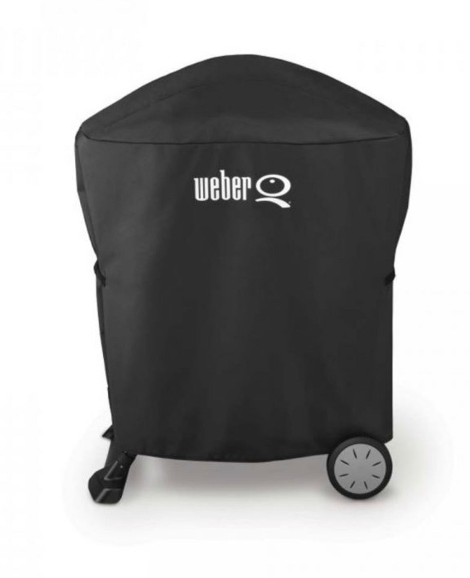 WEBER ABDECKHAUBE Q 1200/1400 U. 2200/2400, STAND U. ROLLWAGEN BIS 2024